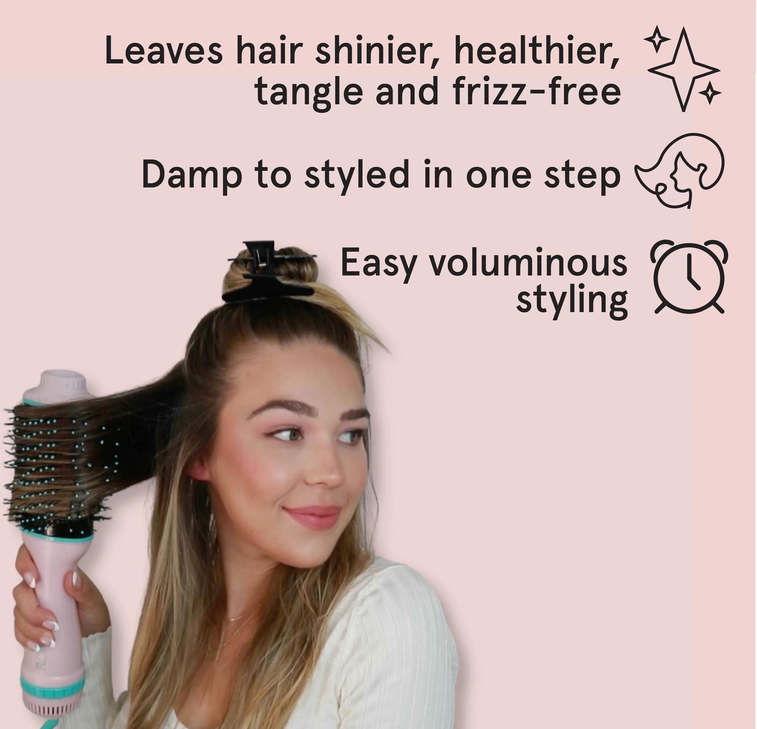 Ceramic Hot Air Styling Brush - Image 8