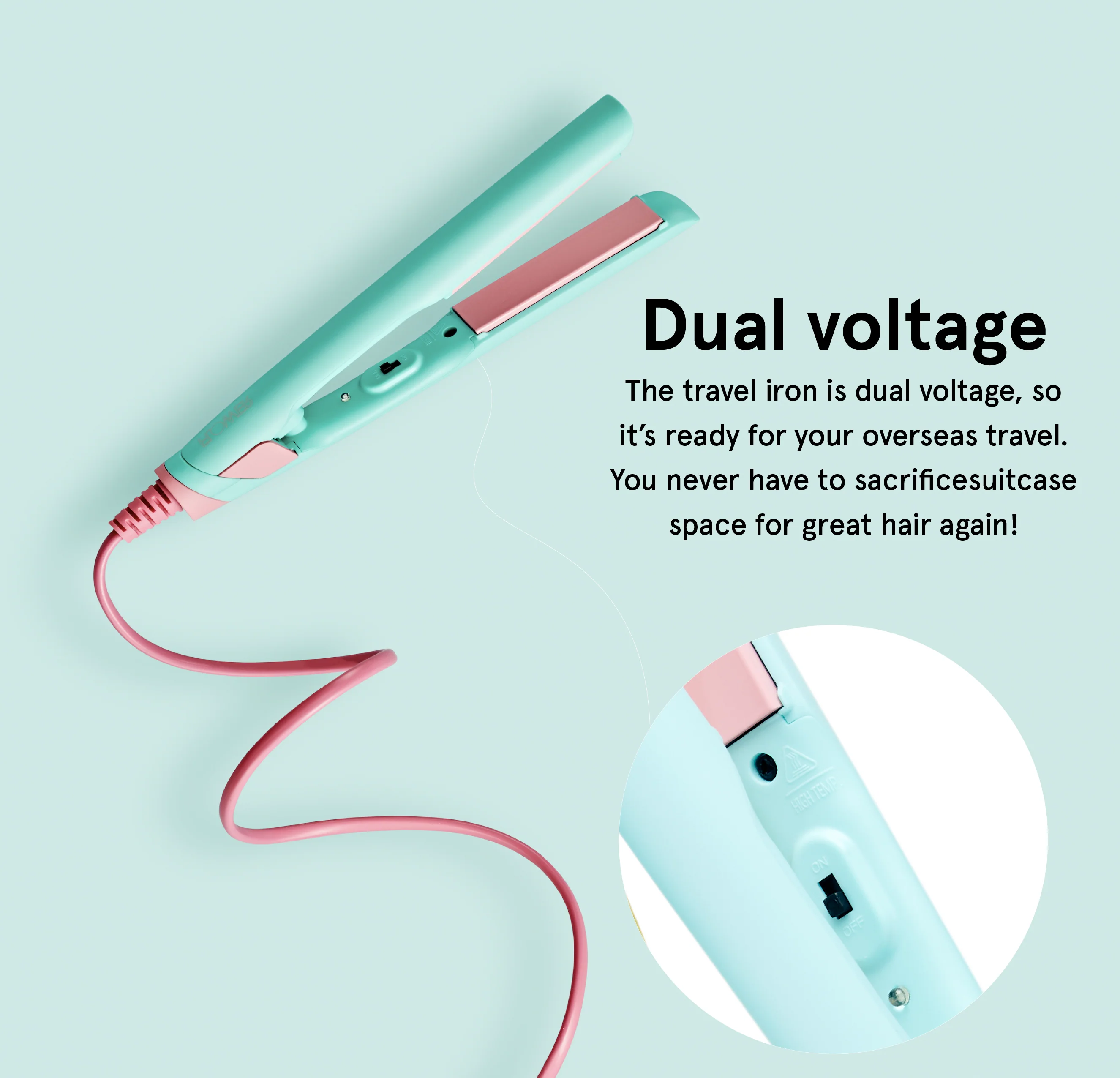 Travel Flat Iron - Image 7